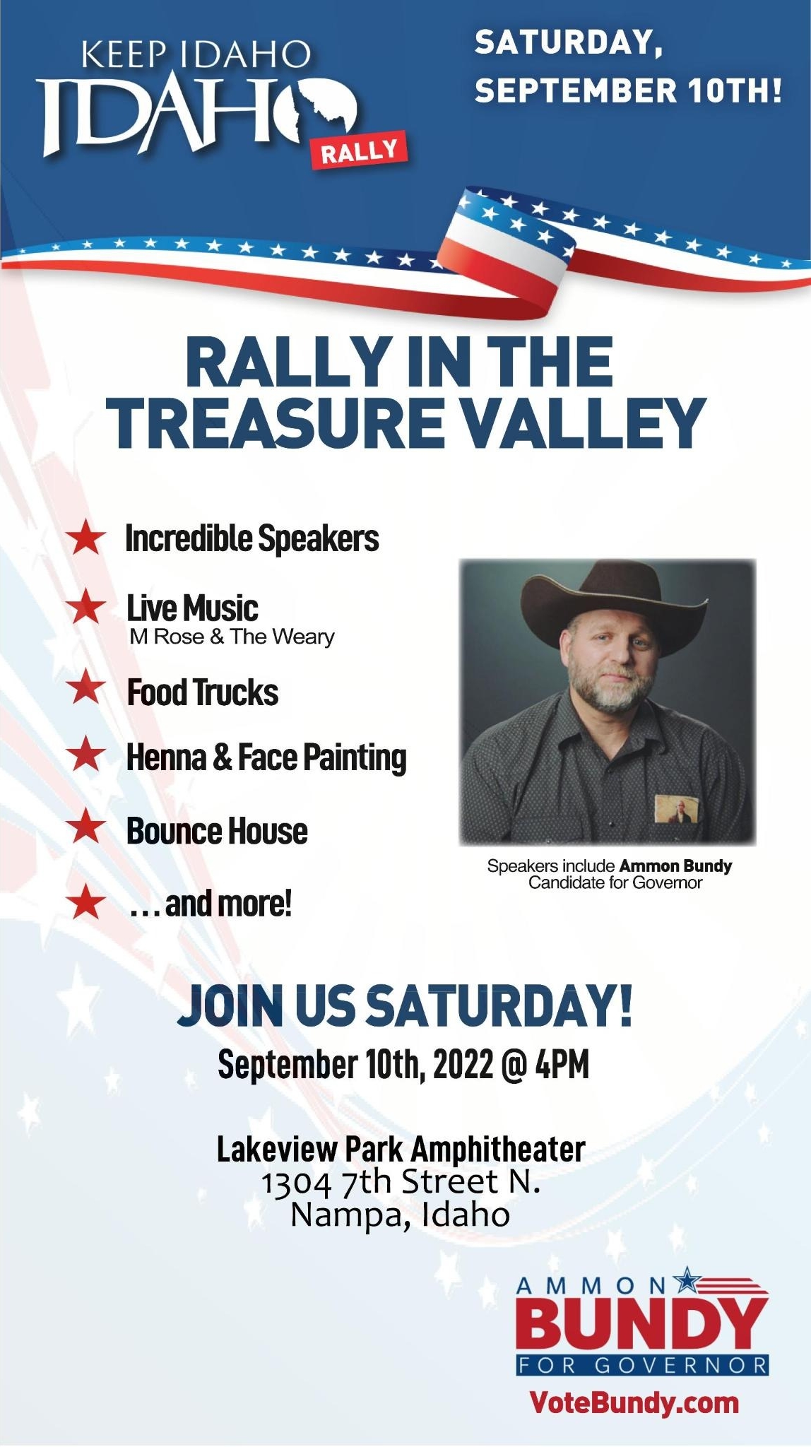 Nampa, Idaho - Keep Idaho IDAHO Rally